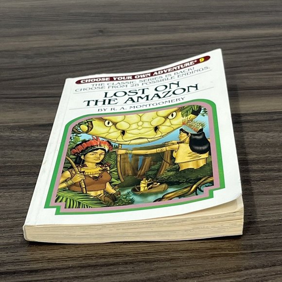 2005 Choose Your Own Adventure Paperback Book #9 Lost On The Amazon - Picture 4 of 16